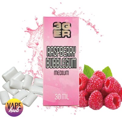 Набор 3ger Salt 30 Мл Мг Raspberry Bubblegum - купити