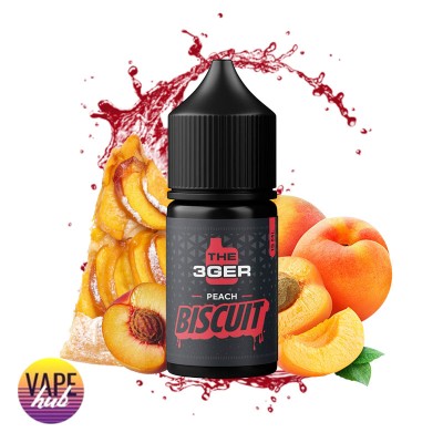Набор The 3Ger Salt 30 мл 50 мг - Peach Bisquit - купити