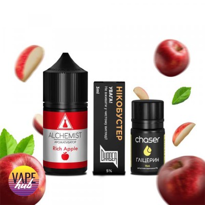 Набор Alchemist 30 мл 65 мг - Rich Apple - купити