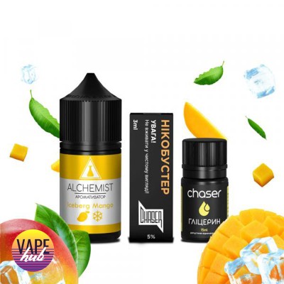 Набор Alchemist 30 мл 65 мг - Iceberg Mango - купити