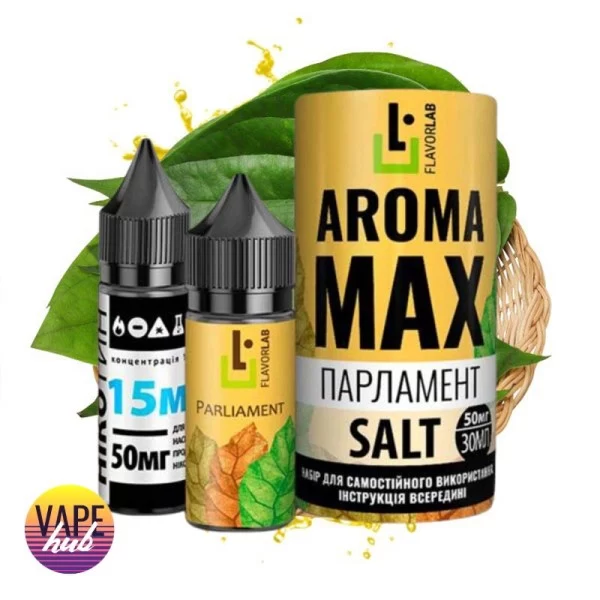 Набір Aroma MAX Salt 30 мл 50 мг - Parliament — купити