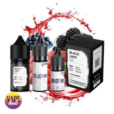 Набор Black Limit 30 мл 65 мг - Sour Berries - купити