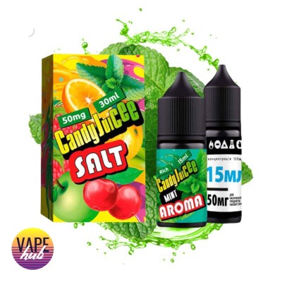 Набор Candy Juice Premium Salt 30 Мл 50 Мг Mint - купити