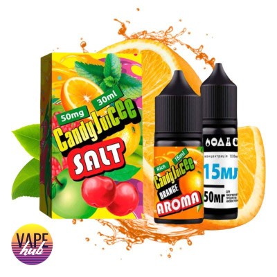 Набор Candy Juice Premium Salt 30 Мл 65 Мг Orange - купити