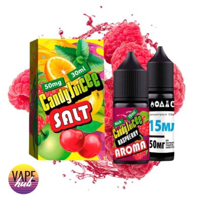 Набор Candy Juice Premium Salt 30 Мл 65 Мг Raspberry - купити