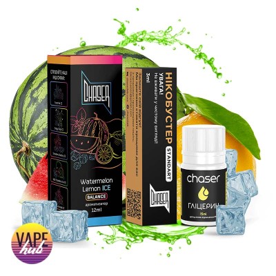 Набор Chaser Black Ice 30 мл 65 мг - Watermelon Lemon - купити