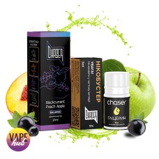 Набір Chaser Black 30 мл 50 мг - Blackcurrant Peach Apple