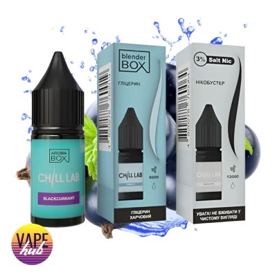 Набор Chill Lab 15 мл 30 мг - Blackcurrant - купити