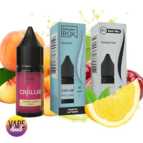 Набір Chill Lab 15 мл 30 мг - Cherry Lemon Peach — купити
