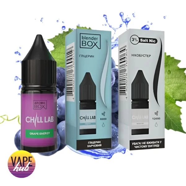 Набір Chill Lab 30 мл 30 мг - Grape Energy — купити