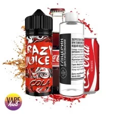 Набір Crazy Juice Organic 120 мл 3 мг - Cola