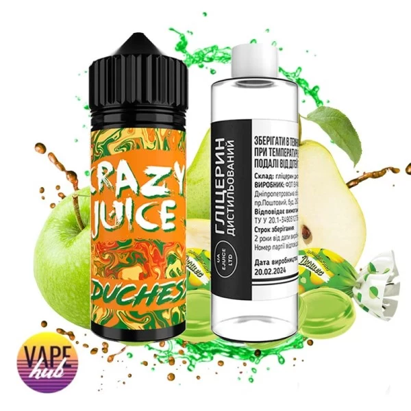 Набор Crazy Juice Organic 120 мл 3 мг - Duchess — купить