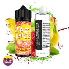 Набор Crazy Juice Organic 120 Мл 3 Мг Banana Strawberry