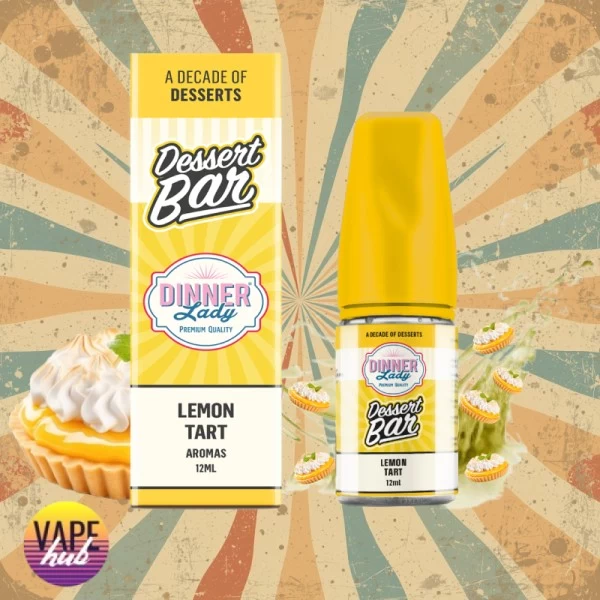 Набір Dinner Lady Desserts 30 мл 60 мг - Lemon Tart — купити