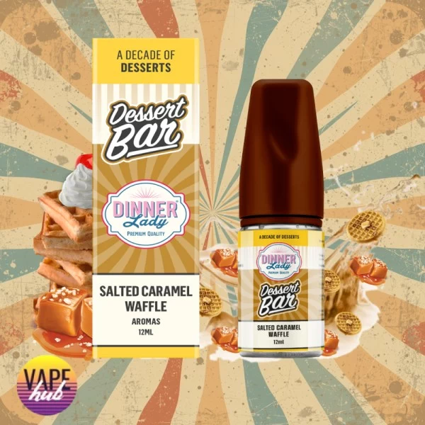 Набір Dinner Lady Desserts 30 мл 60 мг - Salted Caramel Waffle — купити