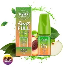 Набір Dinner Lady Fruit Full 30 мл 60 мг - Apple Peach