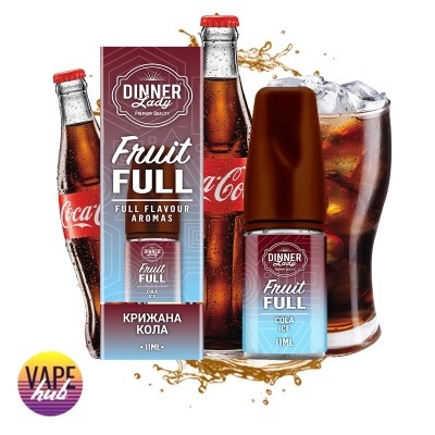 Набір Dinner Lady Fruit Full 30 мл 30/50 мг - Cola Ice - купити