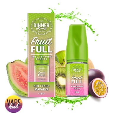 Набір Dinner Lady Fruit Full 30 мл 30/50 мг - Kiwi Passion Guava - купити