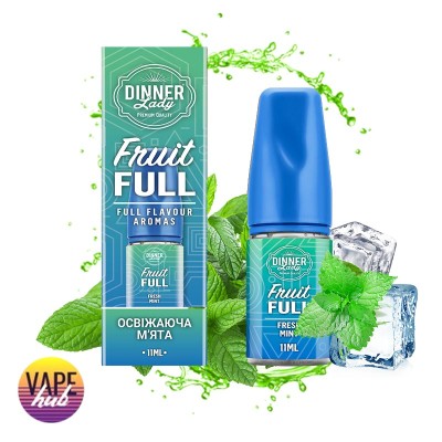 Набор Dinner Lady Fruit Full 30 мл 50 мг - Fresh Mint Набор Dinner Lady Fruit Full 30 мл 50 мг - Fresh Mint