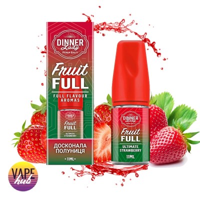 Набор Dinner Lady Fruit Full 30 мл 50 мг - Strawberry - купити