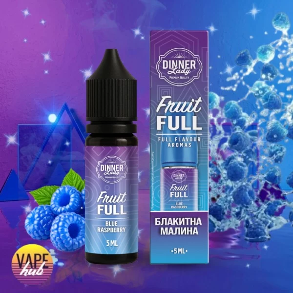 Набір Dinner Lady Fruit FULL 15 мл 50 мг - Blue Raspberry — купити