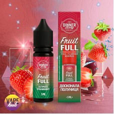 Набір Dinner Lady Fruit FULL 15 мл 50 мг - Strawberry