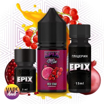 Набор Epix Mix 30 мл 25 мг - Red Star - купити