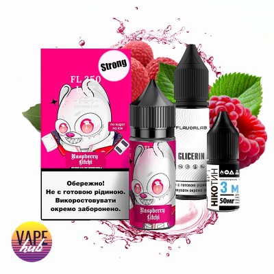 Набір FL350 Lux Strong Salt 30 мл 50 мг - Lychee Raspberry - купити