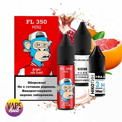 Набор FL350 Mini 15 мл 50 мг - Triple Red Fruit - купити