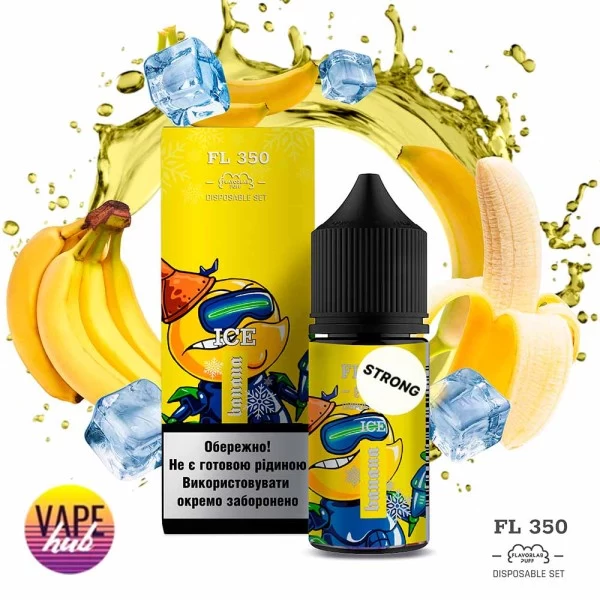 Набір FL350 Strong 30 мл 50 мг - Banana Ice — купити
