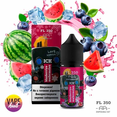 Набір FL350 Salt 30 мл 50 мг - Blueberry Watermelon Ice - купити