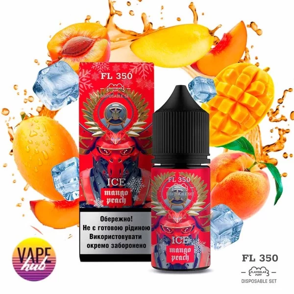 Набір FL350 Salt 30 мл 50 мг - Mango Peach Ice — купити