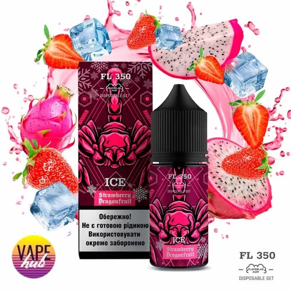 Набір FL350 Salt 30 мл 50 мг - Strawberry Dragonfruit Ice — купити