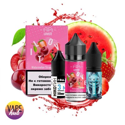 Набор Flavorlab Love It 30 Мл 50 Мг Watermelon Strawberry Cherry - купити