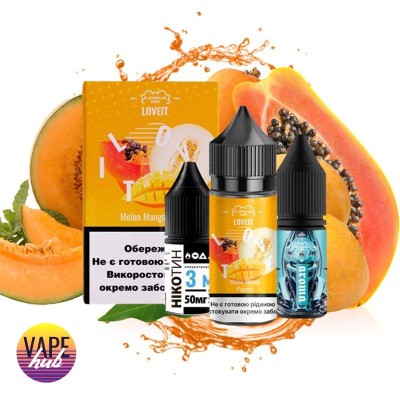 Набор Flavorlab Love It 30 Мл 25 Мг Melon Mango Papaya - купити