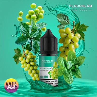 Набір Flavorlab PE 10000 30 мл 50 мг - Grape Mint - купити