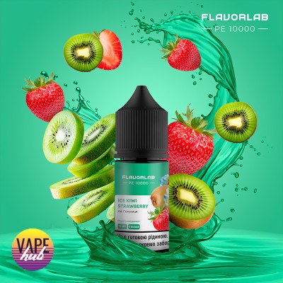 Набір Flavorlab PE 10000 30 мл 50 мг - Ice Kiwi Strawberry - купити