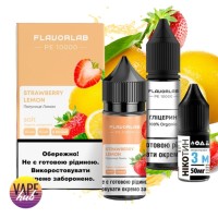 Набор Flavorlab PE 10000 30 мл 50 мг - Strawberry Lemon