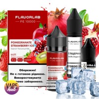 Набір Flavorlab PE 10000 30 мл 50 мг - Pomegranate Strawberry Ice