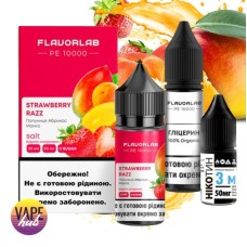 Набір Flavorlab PE 10000 30 мл 50 мг - Strawberry Razz