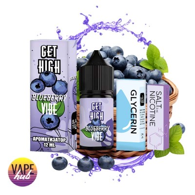 Набір Get High - Blueberry Vibe 30 мл 50 мг - купити