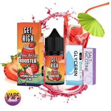 Набор Get High - Strawberry Booster 30 мл 50 мг