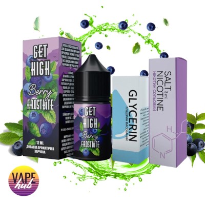 Набор Get High - Berry Frostbite 30 мл 25 мг Набор Get High - Berry Frostbite 30 мл 25 мг