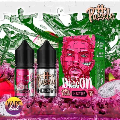 Набор In Bottle Salt Puzzle 30 Мл Мг Dragon Fruit - купити