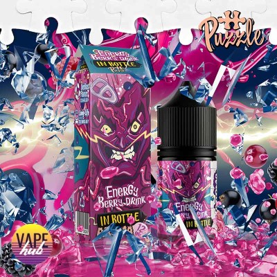 Набор In Bottle Salt Puzzle 30 мл 30 мг - Energy Berry Drink - купити