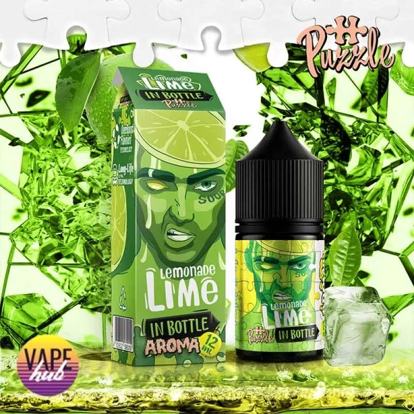 Набор In Bottle Salt Puzzle 30 мл 50 мг - Lime Lemonade — купить