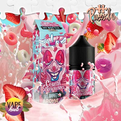 Набір In Bottle Salt Puzzle 30 мл 50 мг - Strawberry Cereal Набір In Bottle Salt Puzzle 30 мл 50 мг - Strawberry Cereal