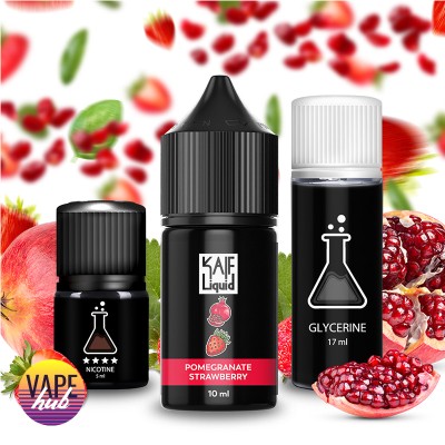 Набор Kaif Liquid 30 мл 50 мг - Pomegranate Strawberry - купити