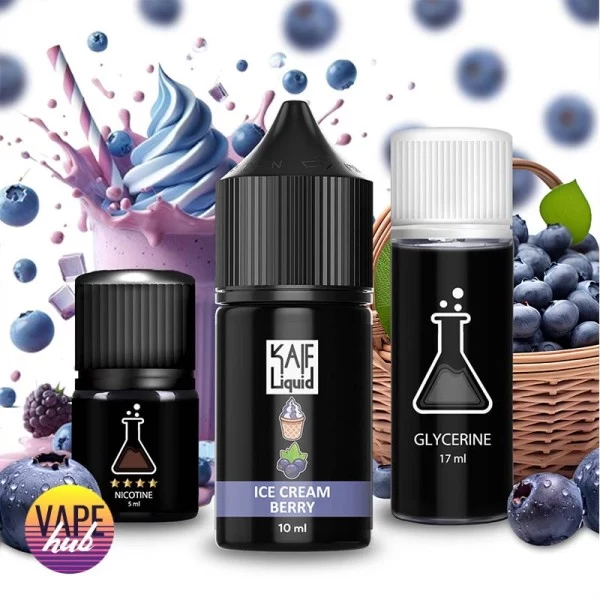 Набор Kaif Liquid 30 мл 25 мг - Ice Cream Berry — купить