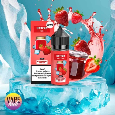 Набор Kayfun Ice Strong 30 мл 50 мг - Клубничный Джем Лёд - купити